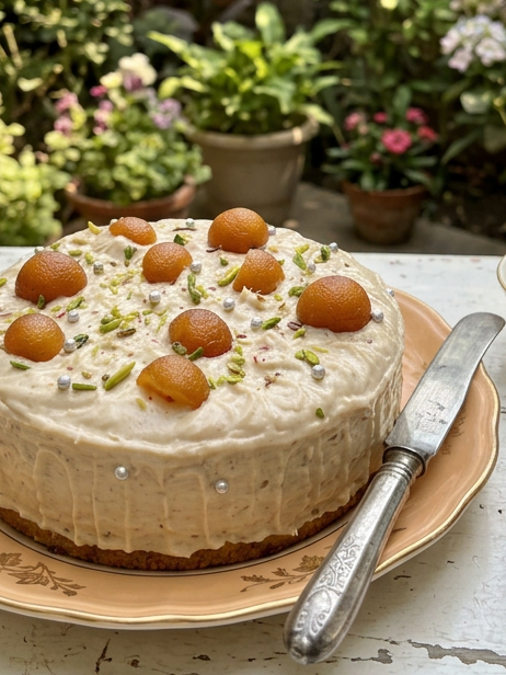 gulab jamun cake 